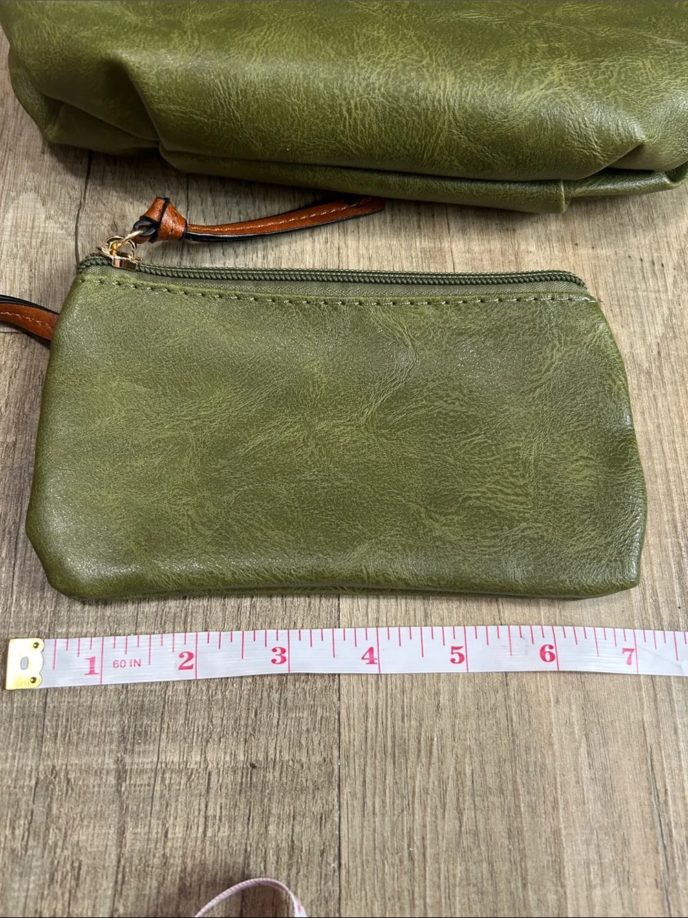 Olive Green Multi-Piece Handbag Set